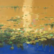 Waterlilies Autumn Palette