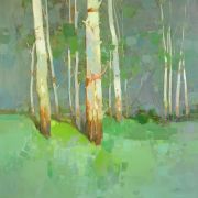 Birches in Cobalt