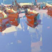 Boats Reflection