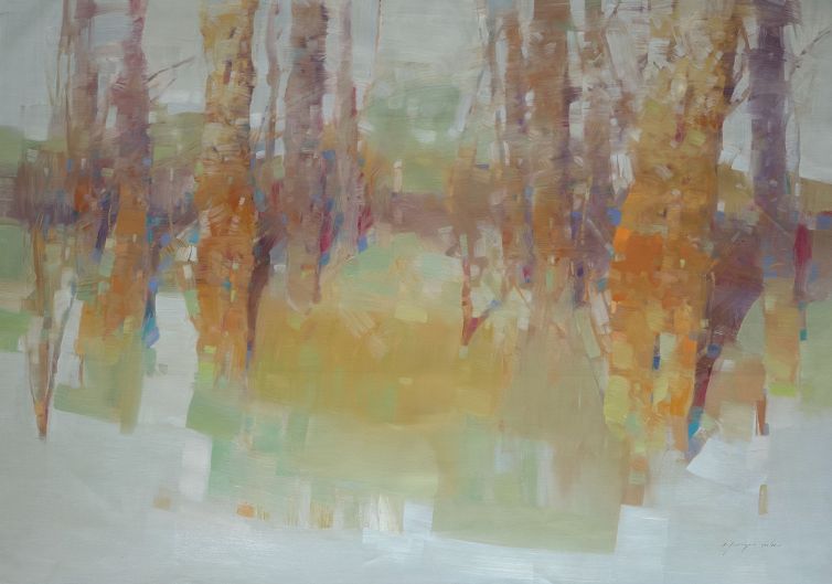 Morning Trees