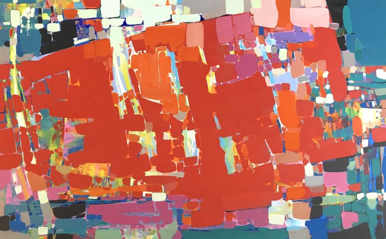 Abstract in Red