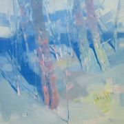 Trees in Blue