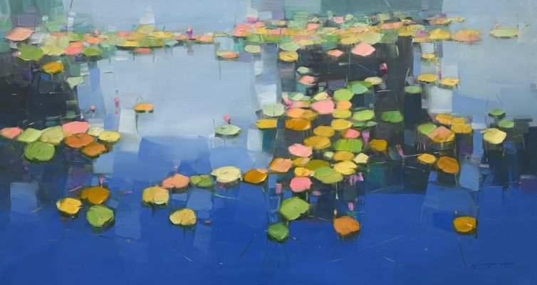 Floating Lilies