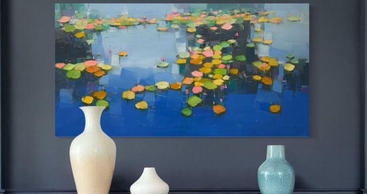 Floating Lilies
