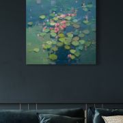 Lilies in Indigo
