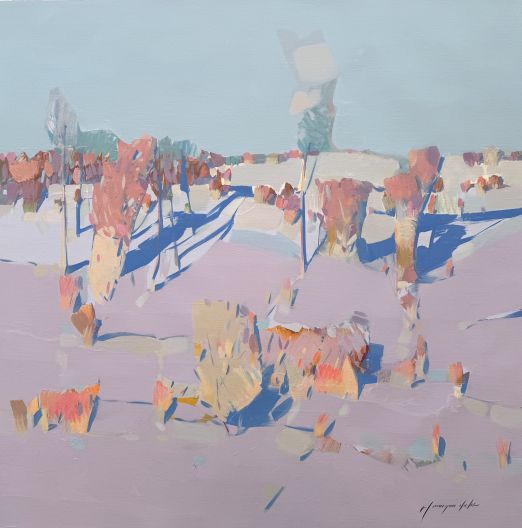 Brushstrokes of Winter